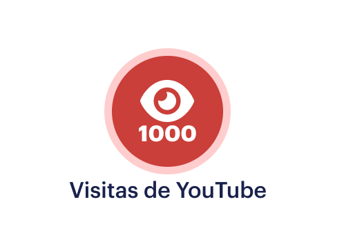 1000 Visitas de YouTube