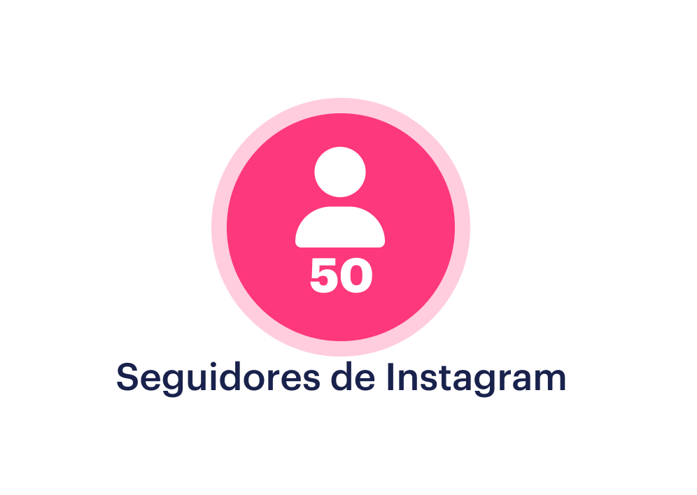 50 seguidores de Instagram